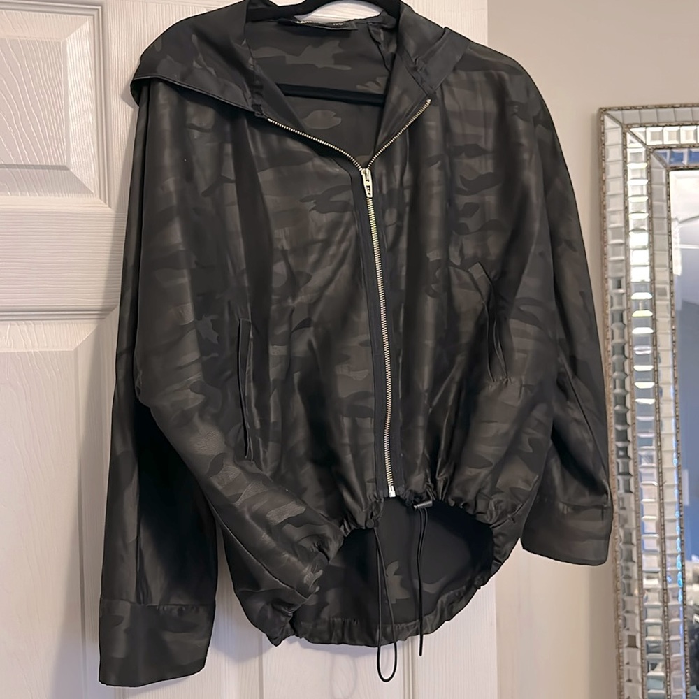 Blank NYC camo windbreaker